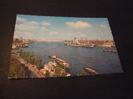 Rotterdam Panorama ( stads- en havengezicht) 1964